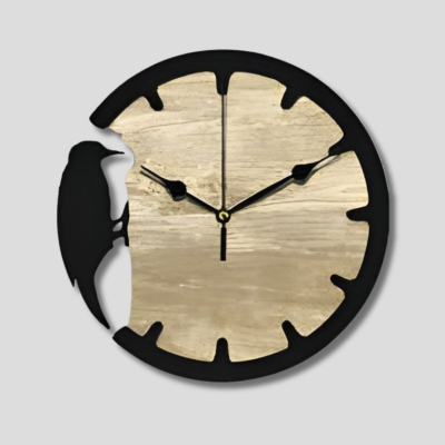 Wall Clock WOODPECKER